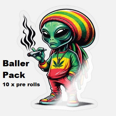 Indoor Pre Roll Baller Pack ππ€π² (10 x 1 gram pre roll) - TheGreenRoom