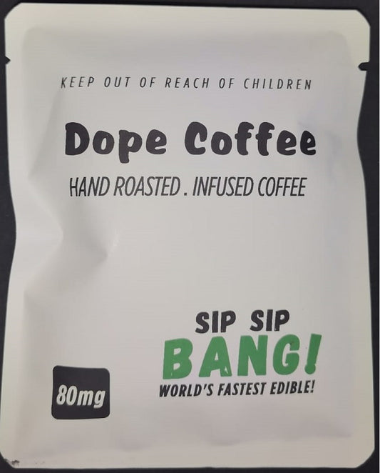 Dope Coffee  THC Infused 80mg ☕☕
