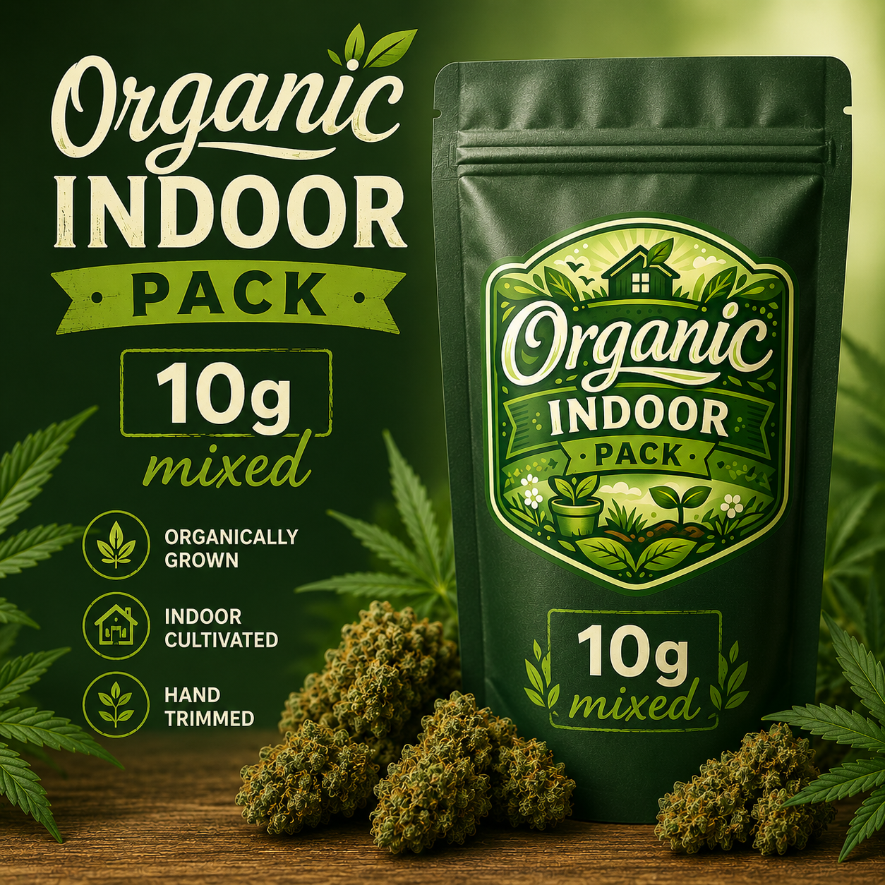 Organic Indoor Mixed Pack 2 🌍🌏(10g)