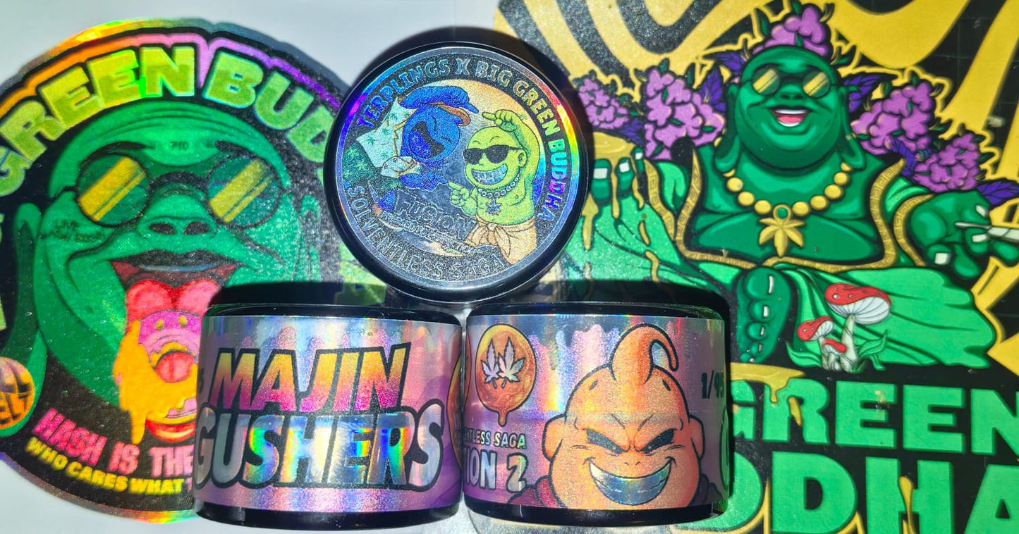 Big Green Buddha - Indoor LIVE Hash Rosin (Culd Cured) 🤤🥵 (GMO x Animal Cookies)