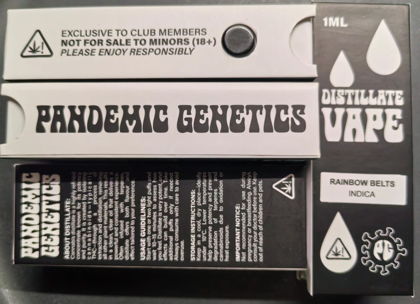 Pandemic Genetics - 1ml Pandemic Genetics Distillate